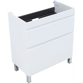 Тумба под раковину Aquanet Слим 346043 70 см белый сатин